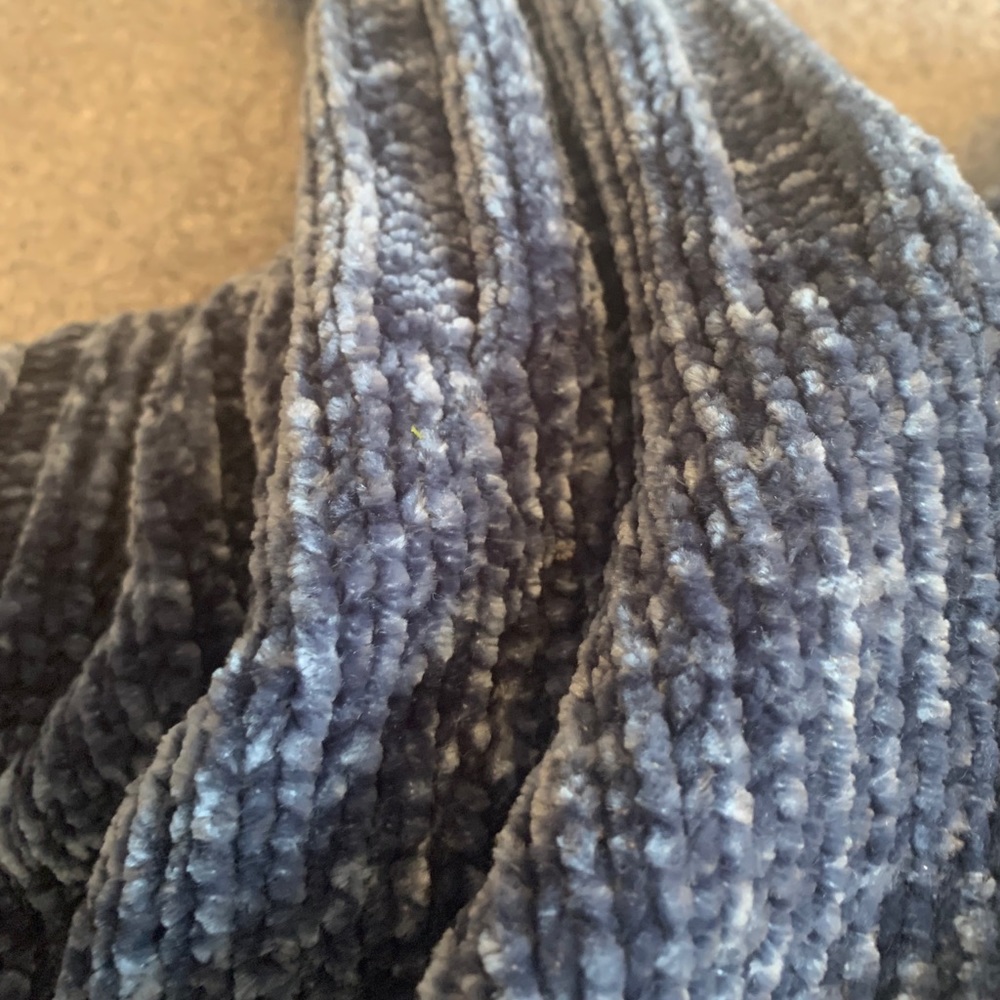 Navy blue open sweater soft - Picture 2 of 6